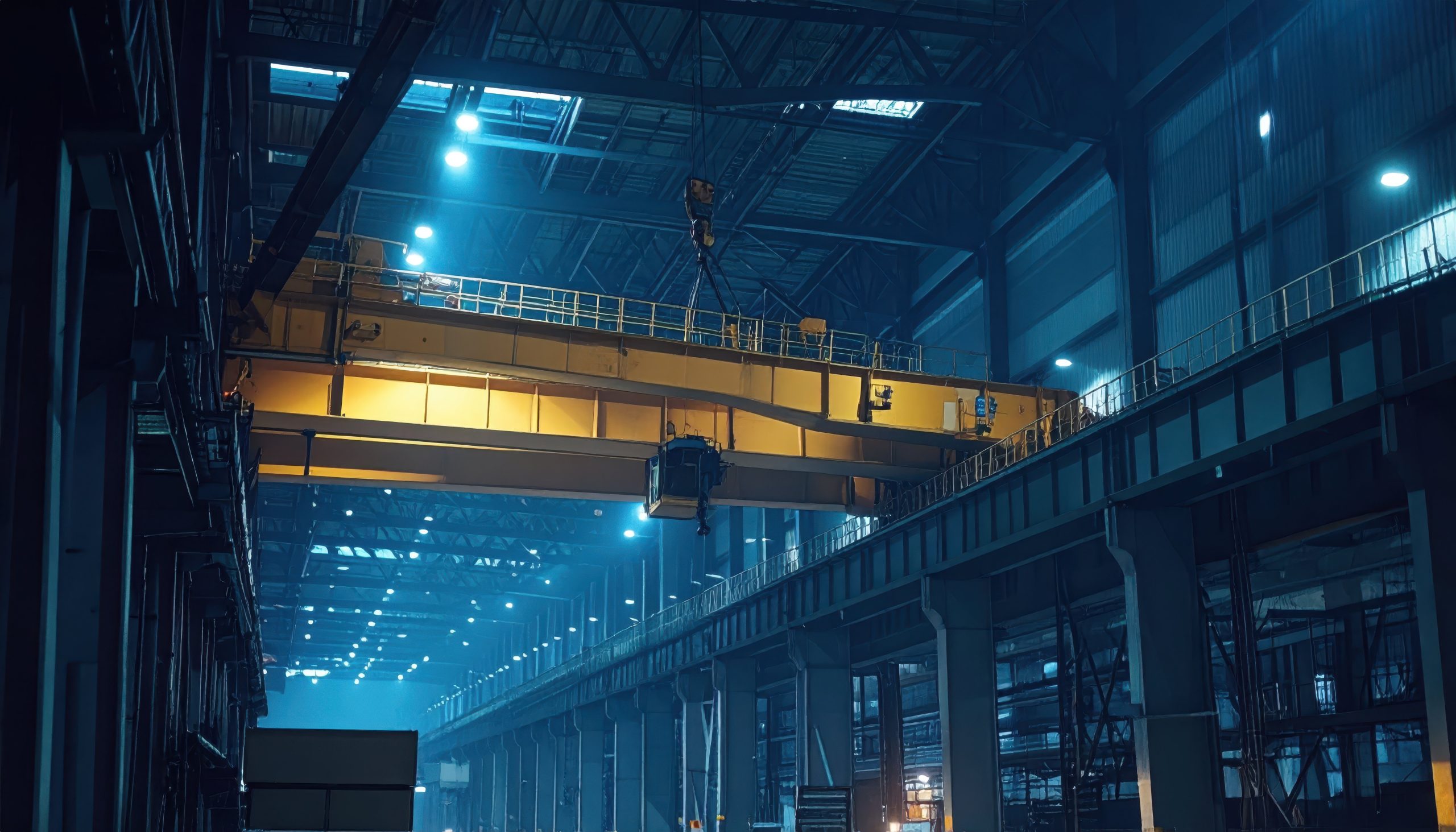 床上操作式クレーン